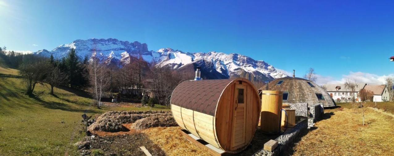 Au-Dela Des Nuages, Maison D'Hotes Insolite & Spa Aubessagne المظهر الخارجي الصورة