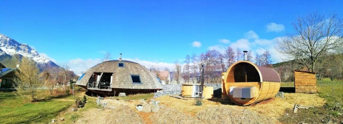 Au-Dela Des Nuages, Maison D'Hotes Insolite & Spa Aubessagne المظهر الخارجي الصورة